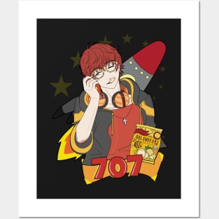 Mystic Messenger 707 Posters and Art